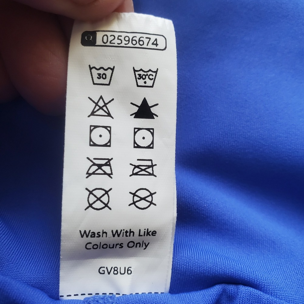 Halara Cool Touch Yoga Shorts Blue High Waisted Hidden Pocket Size XL GV8U6 - Picture 3 of 13